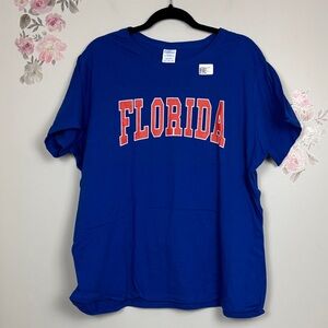 NWOT Florida Gators Round Neck Cotton T-Shirt - XXL